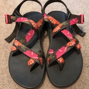New Chaco floral sandals